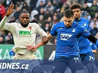 Hoffenheim vydřel bod. Hložek střídal, Kadeřábek vyrovnal kuriózní rekord