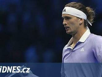 Zverev na Turnaji mistrů vyhrál i podruhé, Alcaraz podpořil své naděje