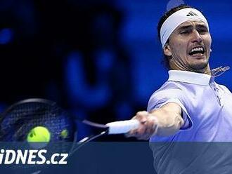 Zverev a Ruud jsou na Turnaji mistrů v semifinále, Alcaraz skončil