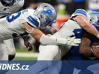 Z klaunů největší favorit na Super Bowl. Detroit burácí a chce premiérový triumf