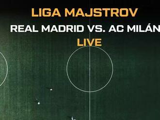 Kde sledovať futbal Real Madrid – AC Miláno naživo: TV vysielanie, live stream, online prenos