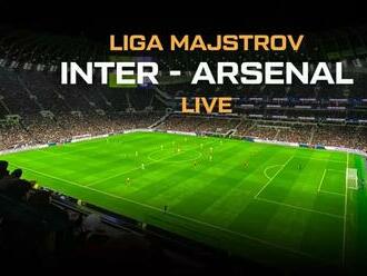 Inter Miláno – Arsenal live: Kde sledovať zápas Ligy majstrov v TV a online