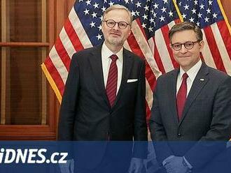 Pro Česko je jedno, zda bude v čele USA Harrisová, nebo Trump, řekl Fiala