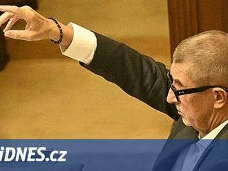 Babiš chtěl řešit psychický stav premiéra. Ministři opustili jednací sál