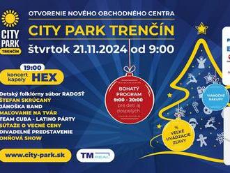 V Trenčíne otvoria nové obchodné centrum CITY PARK