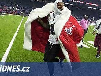 Jackson na Vánoce překonal rekord NFL, v Houstonu zářila i Beyoncé