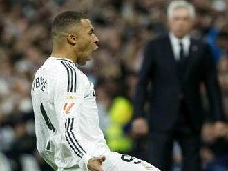 Rivala z Barcelony odsunul na tretie miesto. Real Madrid nasmeroval k výhre Mbappé