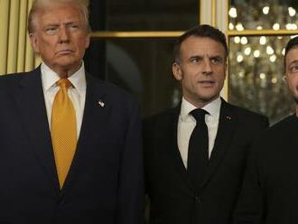 Trump, Macron a Zelenskyj majú za sebou spoločné rokovanie: PREKVAPIVÉ slová jedného z nich!