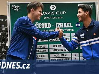 Menšík zahájí kvalifikaci tenisového Davis Cupu s Izraelem proti Olielovi