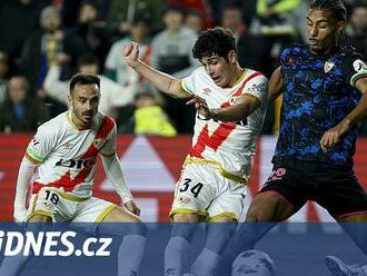 Fotbalisté Sevilly zdolali Vallecano a ukončili čekání na ligovou výhru