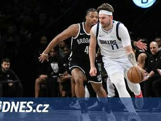 Irving s Dončičem dovedli v NBA Dallas k vítězství v hale Brooklynu