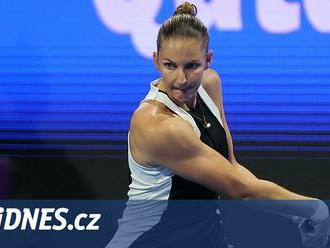 Plíšková si po semifinále v Dauhá polepšila v žebříčku o 23 míst