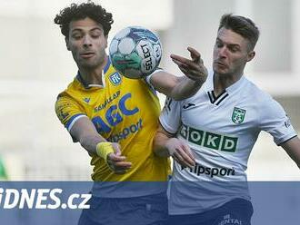 Teplice - Karviná 2:2, hosté mají první jarní bod, v závěru srovnal Akyniemi