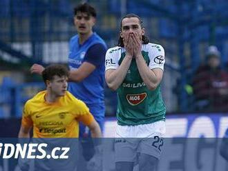 Liberec - Jablonec 3:3, hosté mířili k výhře, rival bere bod za drtivý závěr