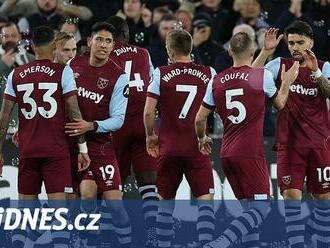 West Ham letos poprvé slavil ligovou výhru, Brentfordu dal čtyři góly