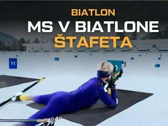 MS v biatlone 2024 štafeta – program, biatlon live prenos, Slováci