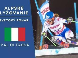 Val di Fassa Super G – program pretekov, výsledky, live stream zdarma