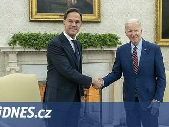 Rutte už má nakročeno do čela NATO, podpořila ho Británie i Biden