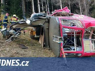 Žalobce zastavil trestní stíhání Českých drah kvůli pádu lanovky na Ještěd