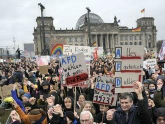 Protesty proti AfD sa konali vo vyše 200 mestách Nemecka, v Berlíne prišlo 150-tisíc ľudí