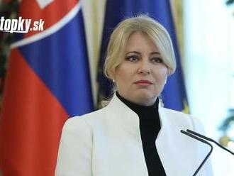 Slovensko je podľa prezidentky Čaputovej vo svete rešpektovaným partnerom