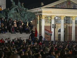 V Budapešti začala ďalšia vlna protestov: Požadovali priamu voľbu prezidenta! Súvisí to s pedofilnou kauzou