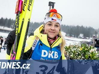 Šťastná Voborníková: Nachlazení, kolečkové lyže a pak životní výsledek