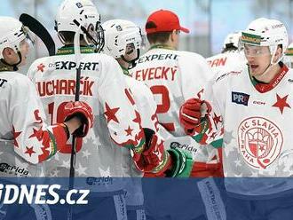 Hokejisté Slavie a Pardubic B vybojovali předkolo play off první ligy