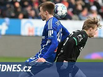 Olomouc - Bohemians 2:2, další ztráta pro oba celky. Hosté sahali i po výhře