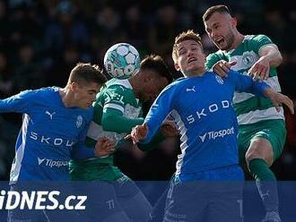 Bohemians - Ml. Boleslav 0:0, domácí měli víc ze hry, ale gól v Ďolíčku nepadl