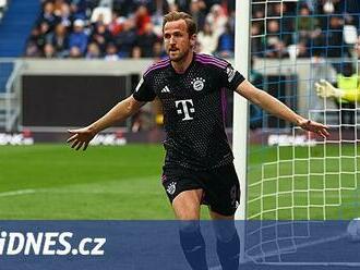 Kane pomohl Bayernu k obratu, sám překonal nováčkovský rekord