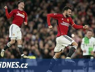 Manchester ovládl drama s Liverpoolem, v semifinále FA Cupu je i Chelsea