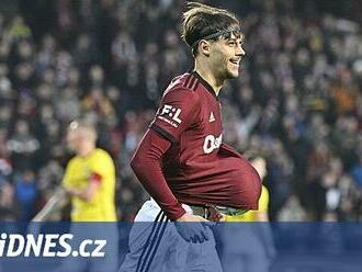 Sparta - Hradec Králové 2:1, domácí utnuli černou sérii, rozhodl Kuchta