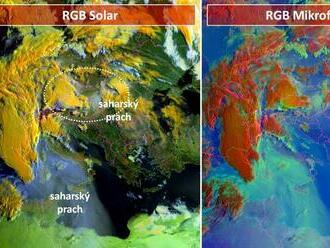 Viacero európskych krajín vrátane Slovenska zaplavil saharský prach. Obloha sa sfarbila do bielej či okrovej farby