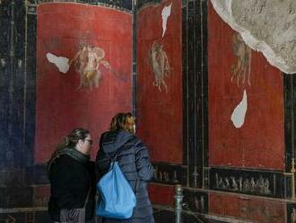Archeológovia v Pompejach odkryli nové fresky. Aj po 2 000 rokoch majú krásne farby