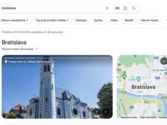 Google musel z vyhľadávača odstrániť odkaz na Mapy. Kvôli Európskej únii