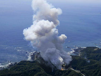 Štart japonskej komerčnej rakety sa nepodaril, krátko po štarte explodovala