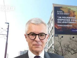 Prezidentská  kampaň graduje! Šokujúce billboardy: Vojenská odpoveď je legitímna, Korčok reaguje