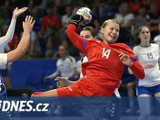 České házenkářky dominovaly v duelu kvalifikace ME ve Finsku