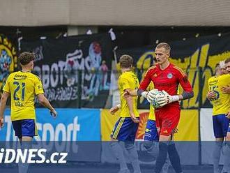 Zlín - Olomouc 3:2, domácí si po dlouhé době zastříleli. Zazářil talent Slončík