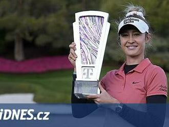 Golfistka Kordová získala na LPGA Tour čtvrtý turnajový titul v řadě