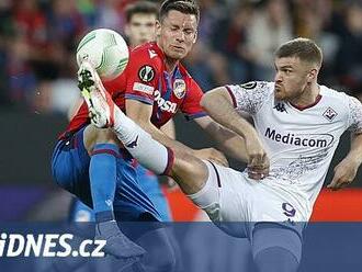 ONLINE: Plzeň - Fiorentina 0:0 po půli, klidný zápas bez šancí, domácí se brání