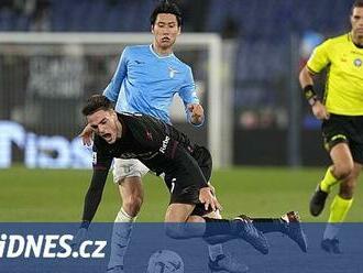 Lazio v předehrávce italské ligy bez potíží přehrálo Salernitanu