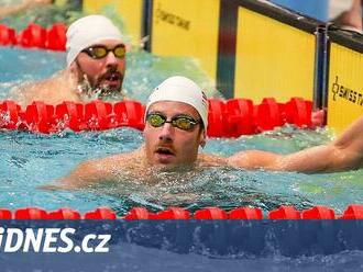 Plavci Šefl a Nabojčenko v Eindhovenu vylepšili české rekordy na 50 m motýlek