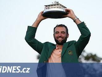 Scheffler potvrdil roli golfové jedničky. Podruhé ovládl Masters v Augustě