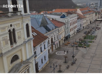 Výhľad na Banskú Bystricu zo „Šikmej veže“, ktorý má čo ponúknuť. Dominanta mesta láka turistov