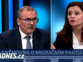 Nechte si urážky, vzkypěla Jermanová. Migrační pakt vyvolal v debatě hádku