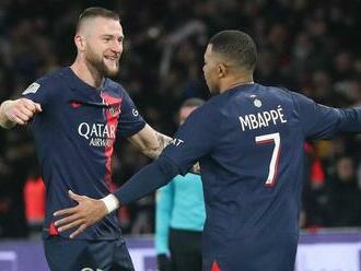 Škriniar s PSG ide do finále Francúzskeho pohára. Postup zariadil Mbappé, hoci nepremenil penaltu