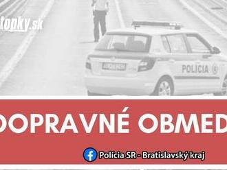 Tento úsek diaľnice D2 do Bratislavy bude dočasne prejazdný len v jednom pruhu