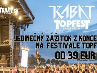 Koncert skupiny Kabát na Topfeste – Neopakovateľný zážitok len za 39 €